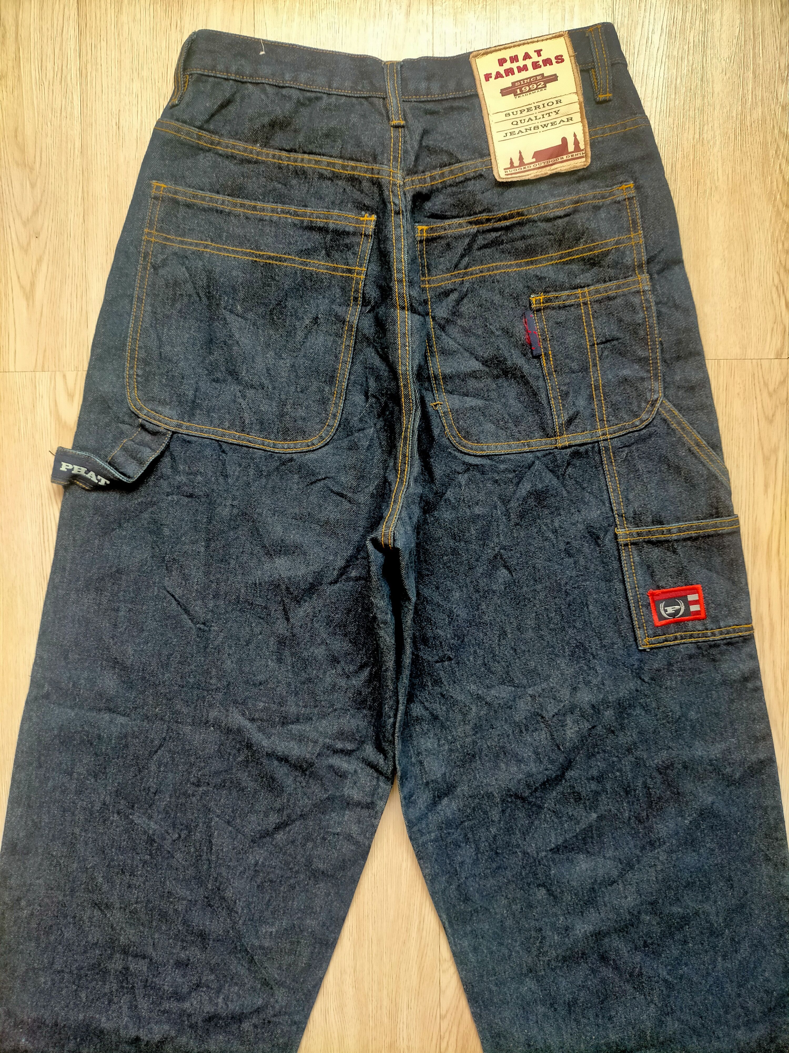 Phat Farmer Carpenter Baggy Jeans Hip Hop Style
