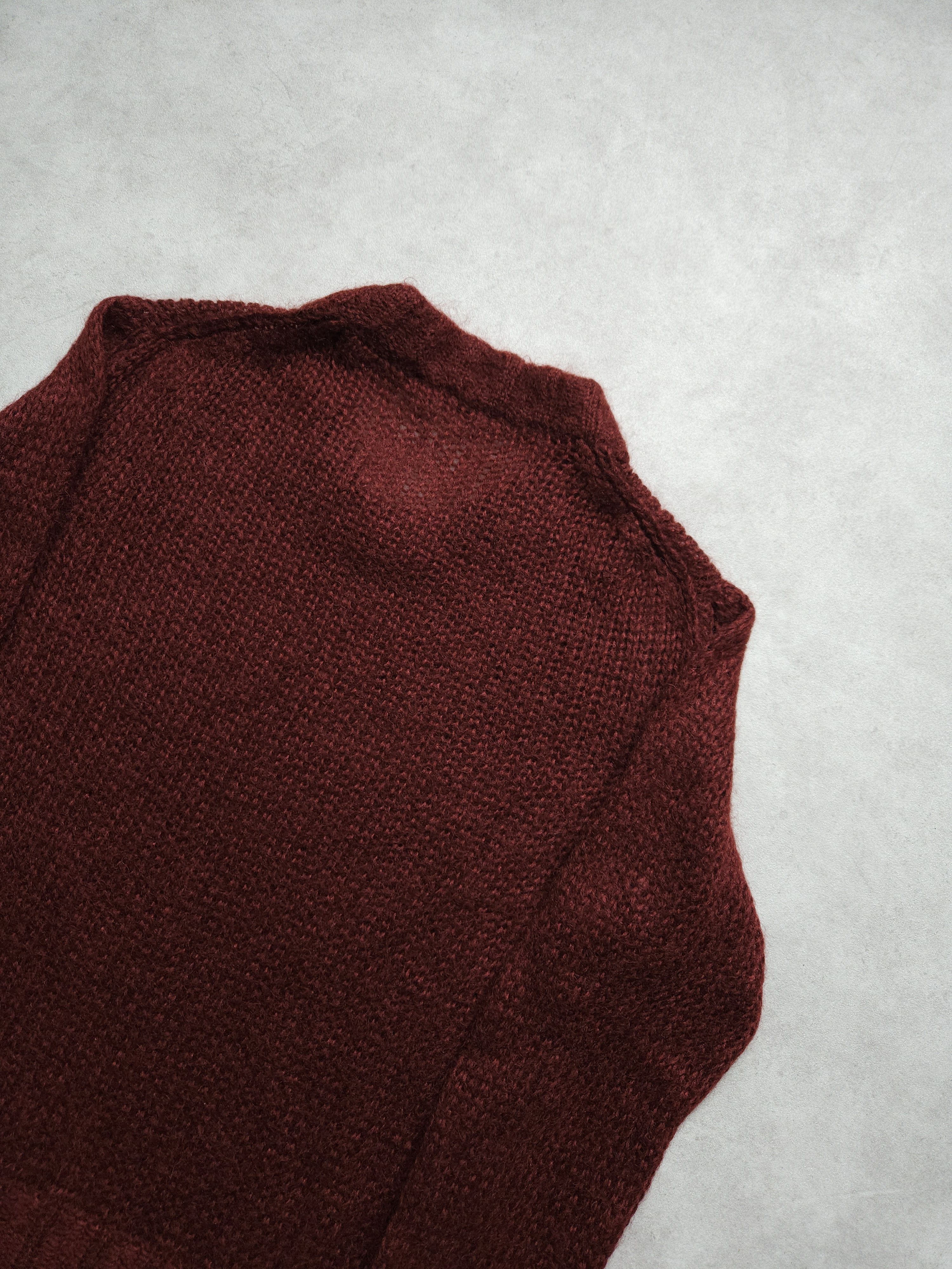 Prada Prada mohair knit in burgundy Size US M / EU 48-50 / 2 - 8 Thumbnail