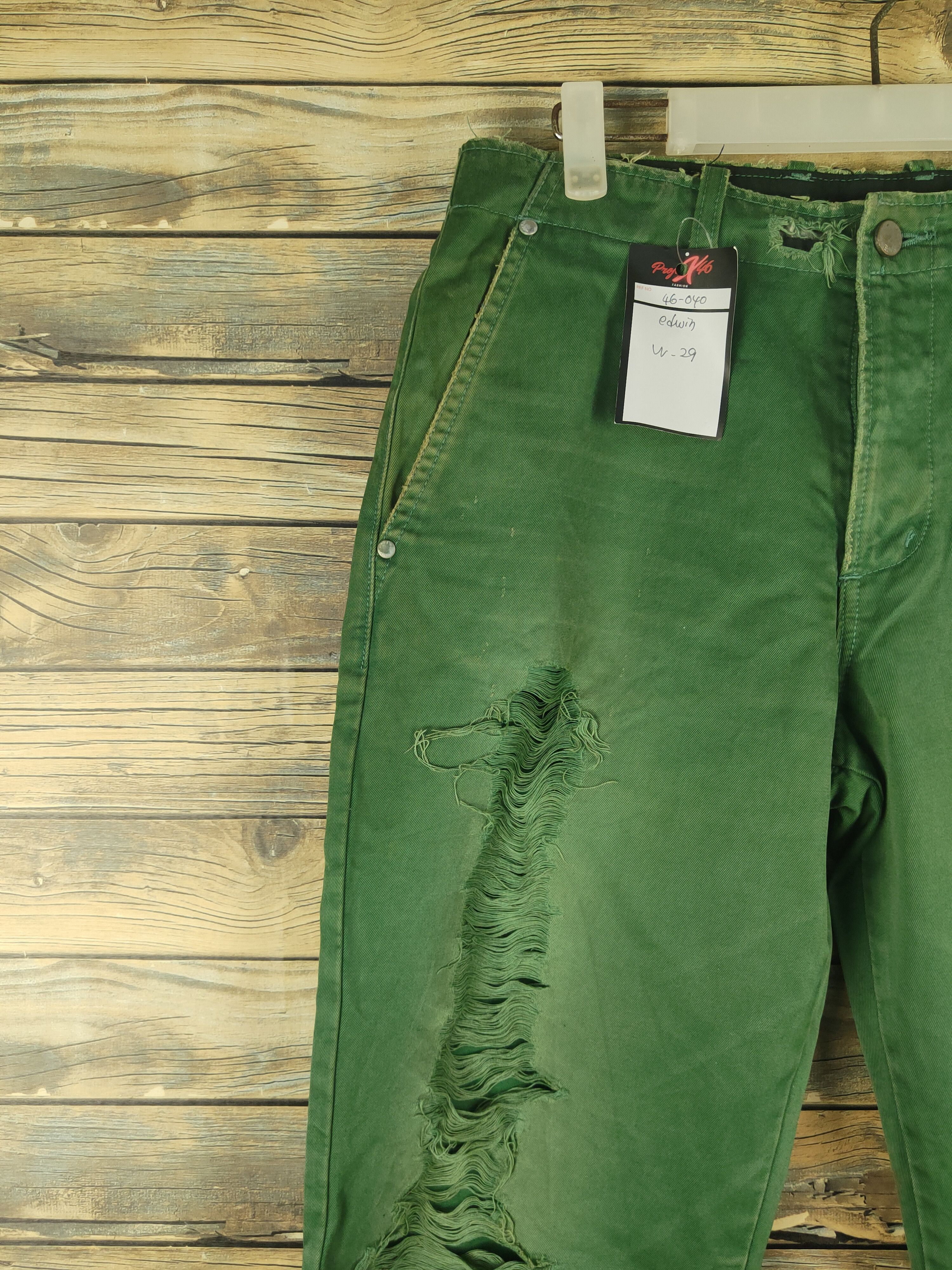 Edwin DL Edwin Green Multipocket Casual Pants #46-040 Size US 30 / EU 46 - 3 Thumbnail