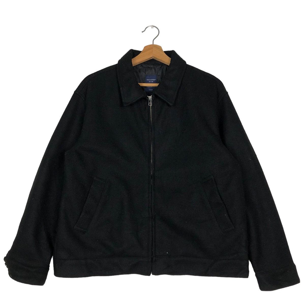 Japanese Brand 🔥Vtg Bomber Jacket Worker Back Number Issey Miyake Japan Size US M / EU 48-50 / 2 - 1 Thumbnail