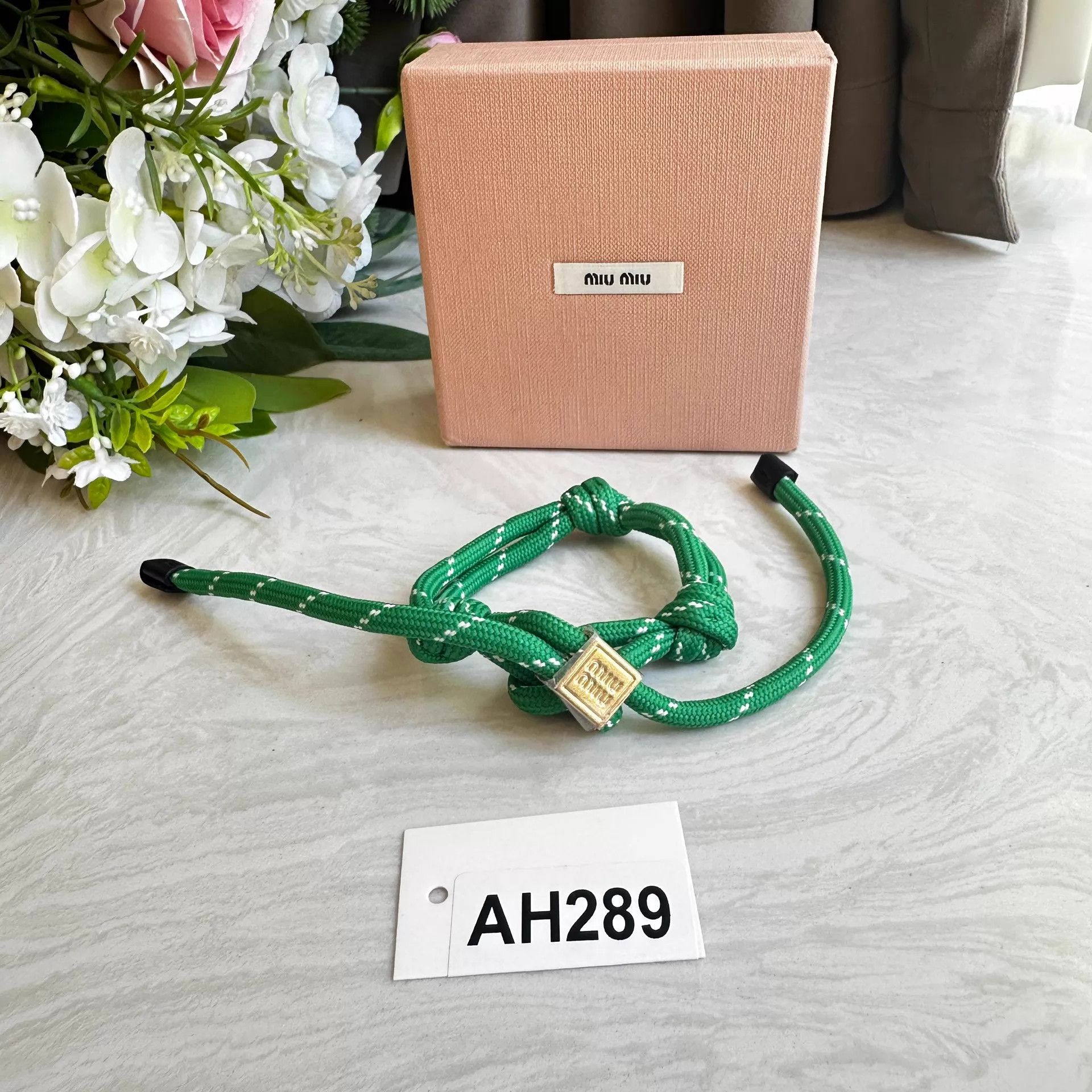 Miu Miu MIU MIU unused bracelet with box AH289 Size ONE SIZE - 1 Thumbnail