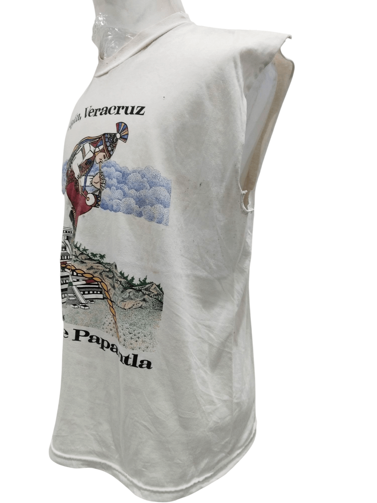 Tanino Crisci × Traditional Weatherwear × Vintage Vintage 90s Tajin Veracruz Tradisional Music Parody Tshirt Size US L / EU 52-54 / 3 - 3 Thumbnail