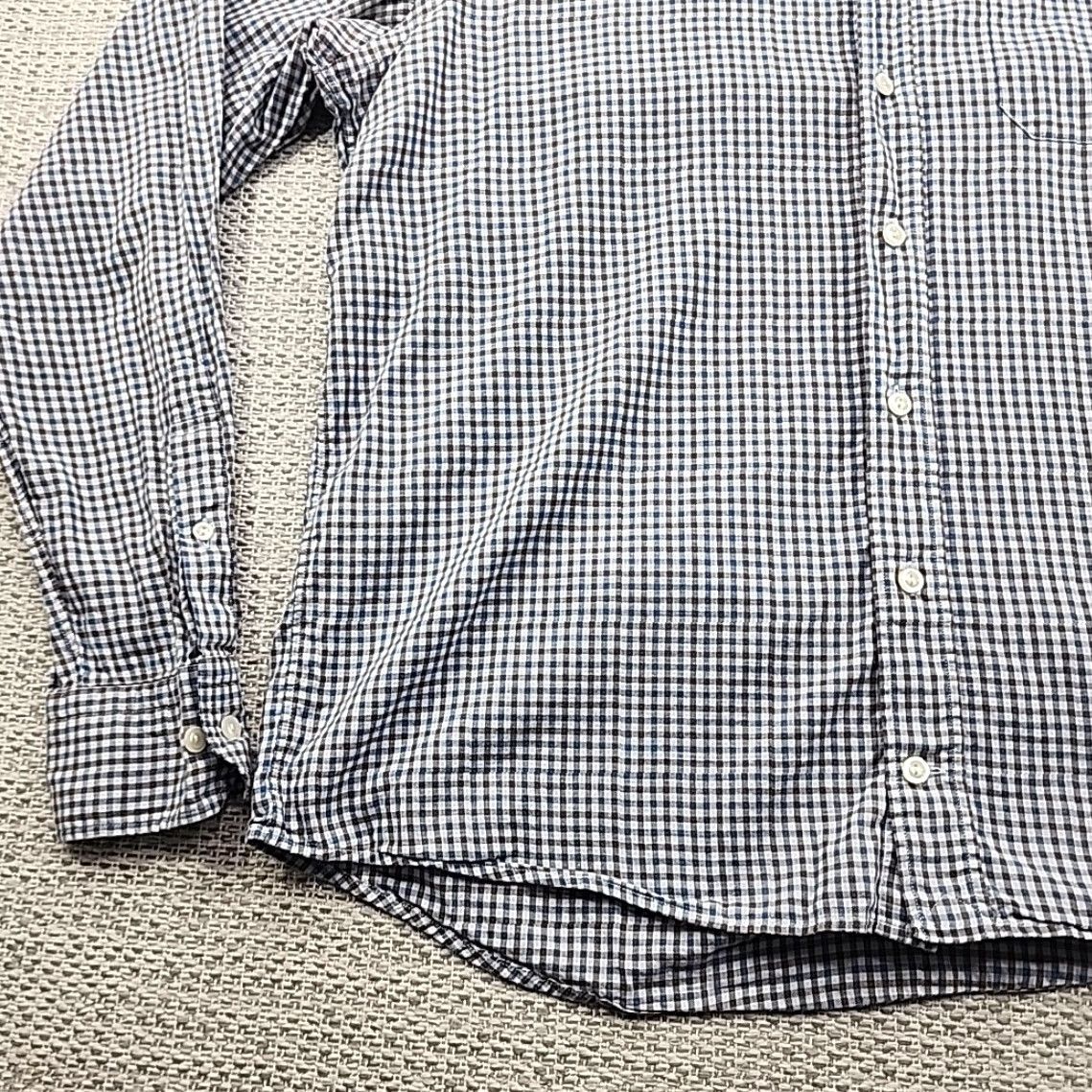 Eton ETON Dress Shirt Mens 16-41 Large Long Sleeve Button Up Plaid Business Casual Shirt Size US L / EU 52-54 / 3 - 3 Thumbnail