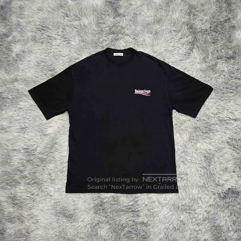 Balenciaga Balenciaga Coke wave short-sleeve Size US M / EU 48-50 / 2 - 1 Thumbnail