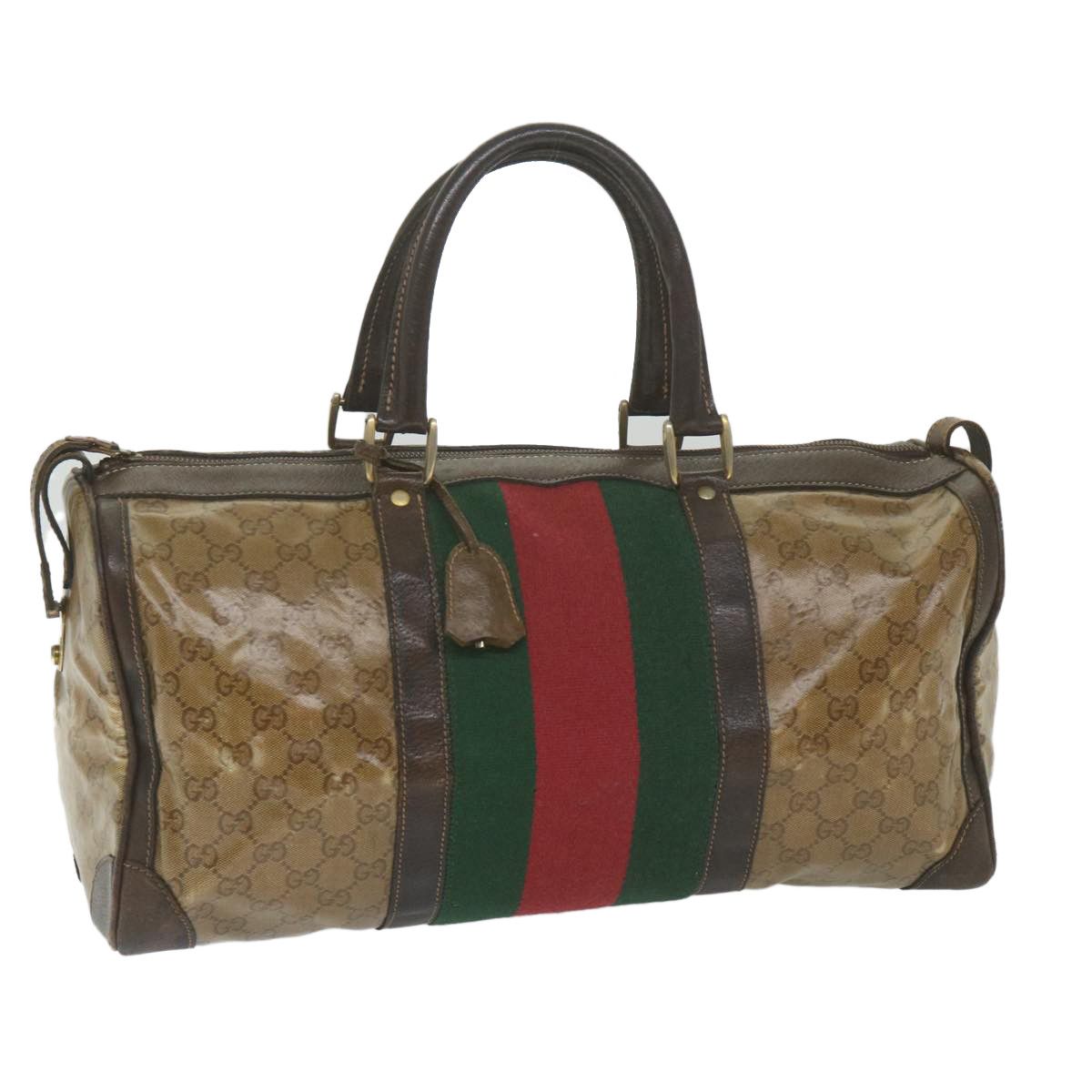 Gucci Beige Canvas Travel Bag (Pre-Owned) Size ONE SIZE - 1 Thumbnail