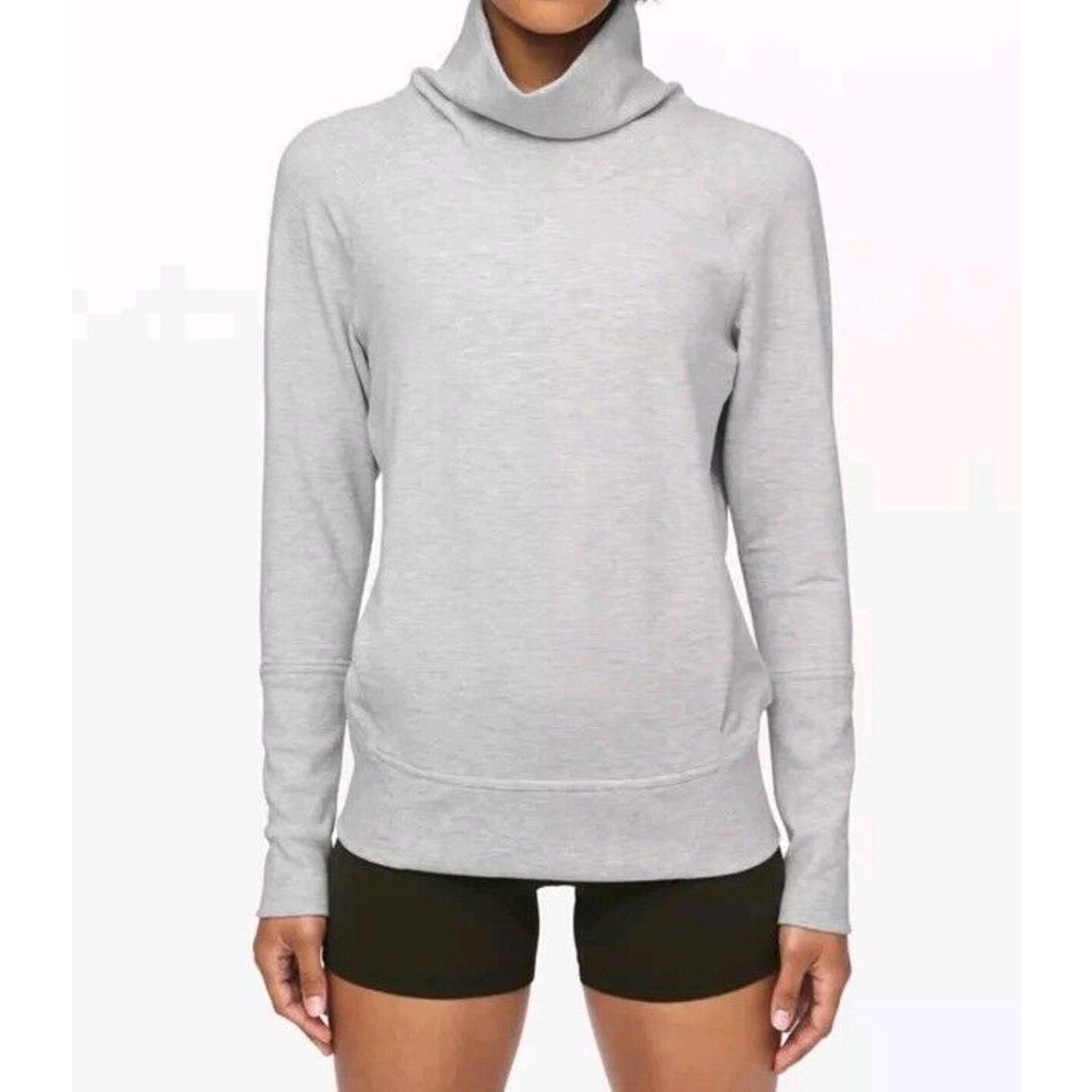 Lululemon Lululemon Women High Lines Cowl Neck Pullover Size 4 A001479 Size S / US 4 / IT 40 - 1 Thumbnail