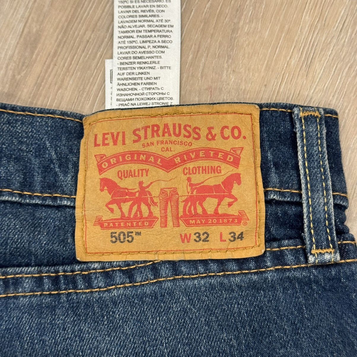 Levi's Levi 505 Regular Jeans Size US 32 / EU 48 - 6 Thumbnail
