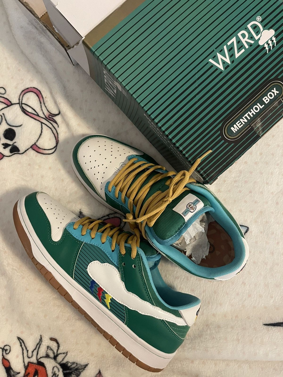 Other TheColorAlbum Menthol 91 Dunk Low 11.5 Size US 11.5 / EU 44-45 - 1 Thumbnail