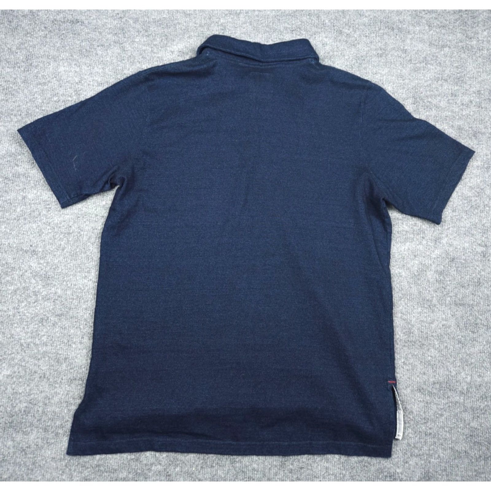 Vintage NATIC Japan Military Navy Shirt Men's Large Blue Naval Heavy Cotton Polo Size US L / EU 52-54 / 3 - 3 Thumbnail
