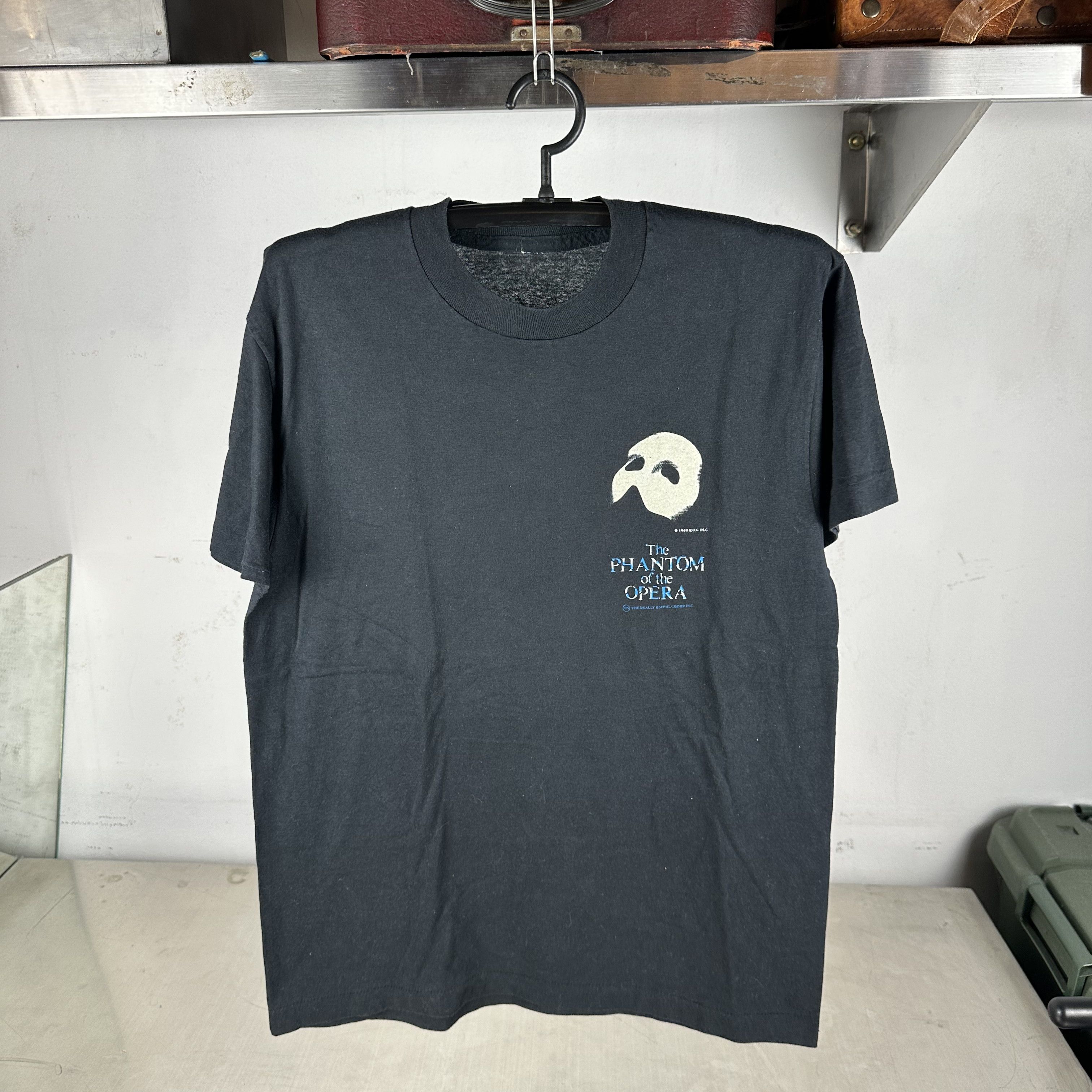 Vintage 1986 The Phantom of the Opera Promo Single Stitch T-Shirt Size US M / EU 48-50 / 2 - 1 Thumbnail