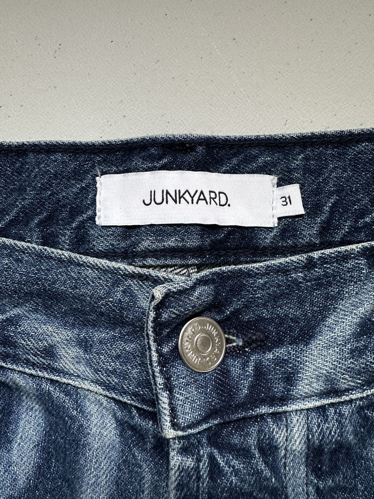 Designer × If Six Was Nine Junkyard Smile Baggy Jeans If Six Was Nine Size US 31 - 6 Thumbnail