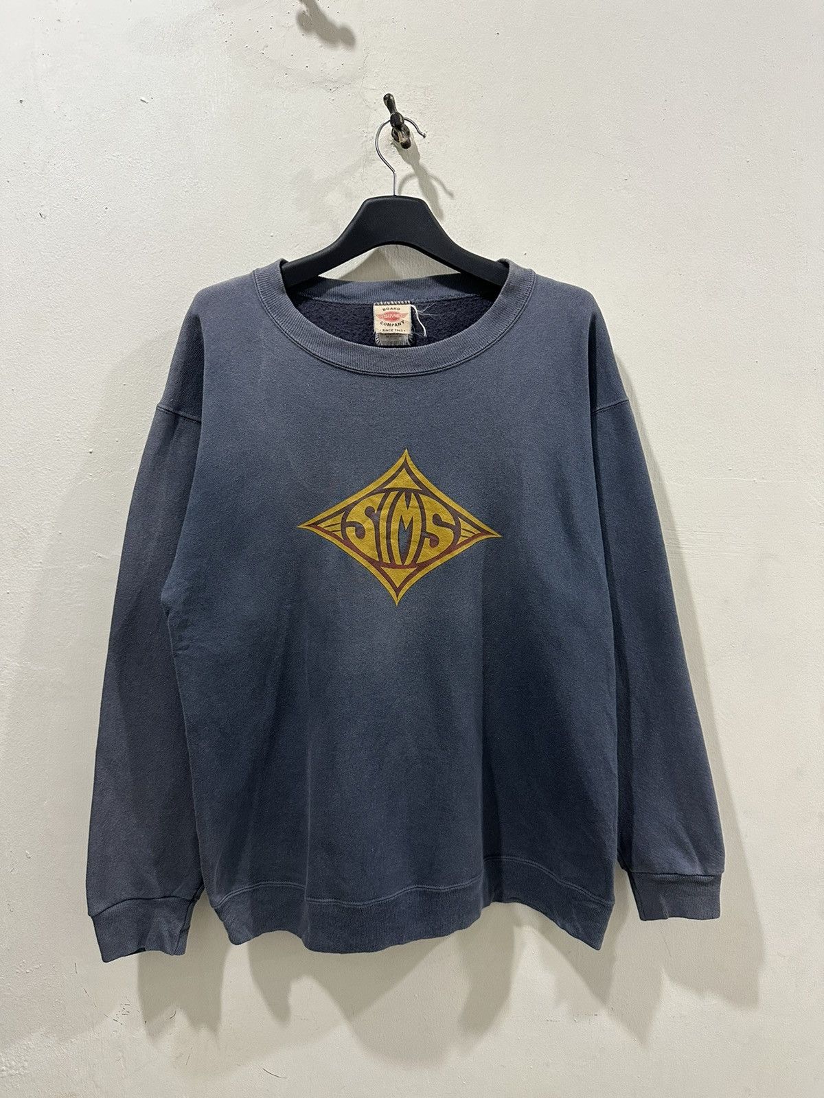 Quicksilver Y2K SIMS BOARD Faded Crewneck Size US L / EU 52-54 / 3 - 2 Thumbnail