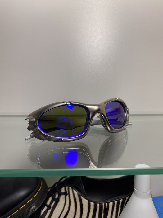 Oakley Vintage Oakley Sunglasses silver Metal Gorpcore Y2K | Grailed