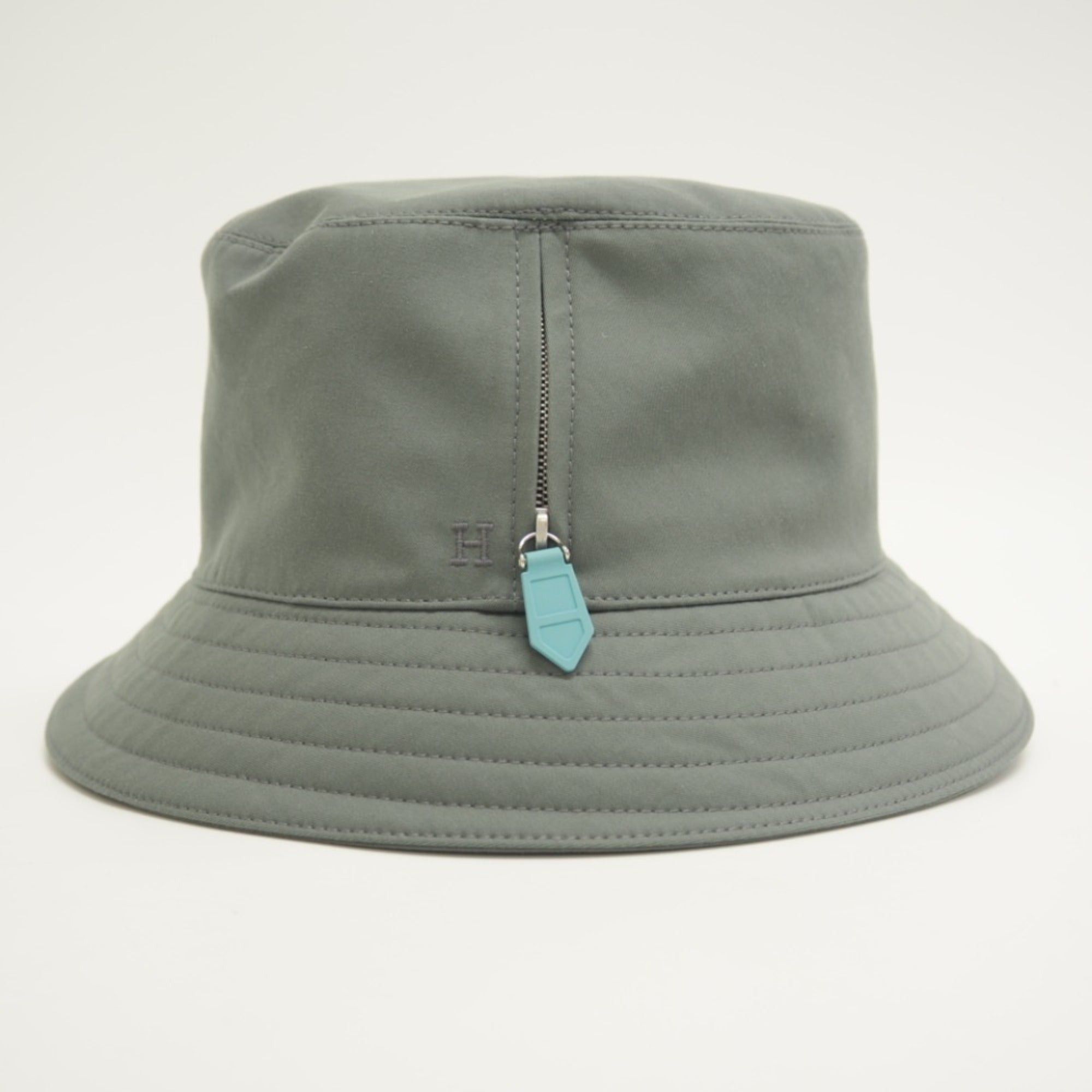 image of Hermes/ Hat Green Unisex in Black, Women's