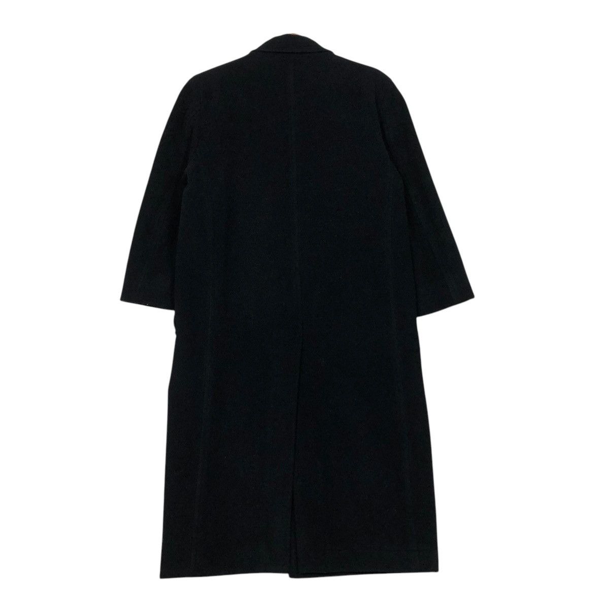 Yohji Yamamoto 🔥VINTAGE WOOL LONG JACKET WORKSHOP YOHJI YAMAMOTO RICH BLACK Size US M / EU 48-50 / 2 - 10 Thumbnail