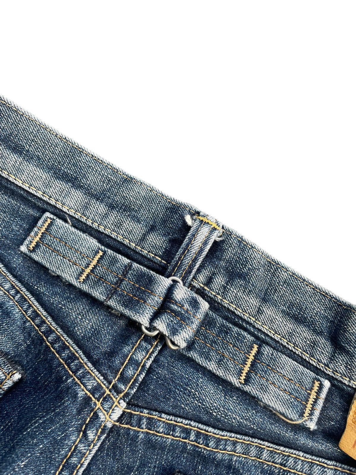 Edwin Vintage Edwin 505ZX Selvedge Distresed Denim Size US 31 - 16 Thumbnail
