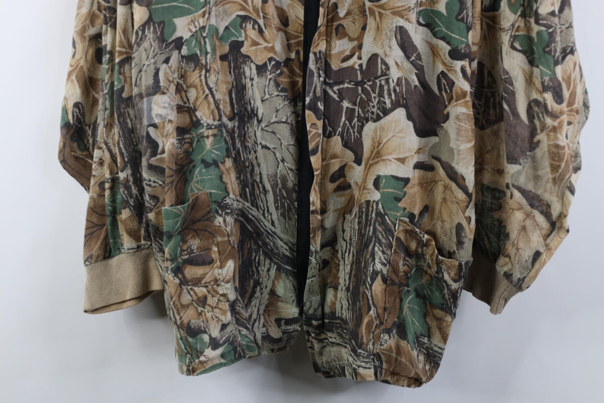 Vintage Vintage 90s Streetwear Camouflage Full Zip Jacket USA Size US XL / EU 56 / 4 - 3 Thumbnail