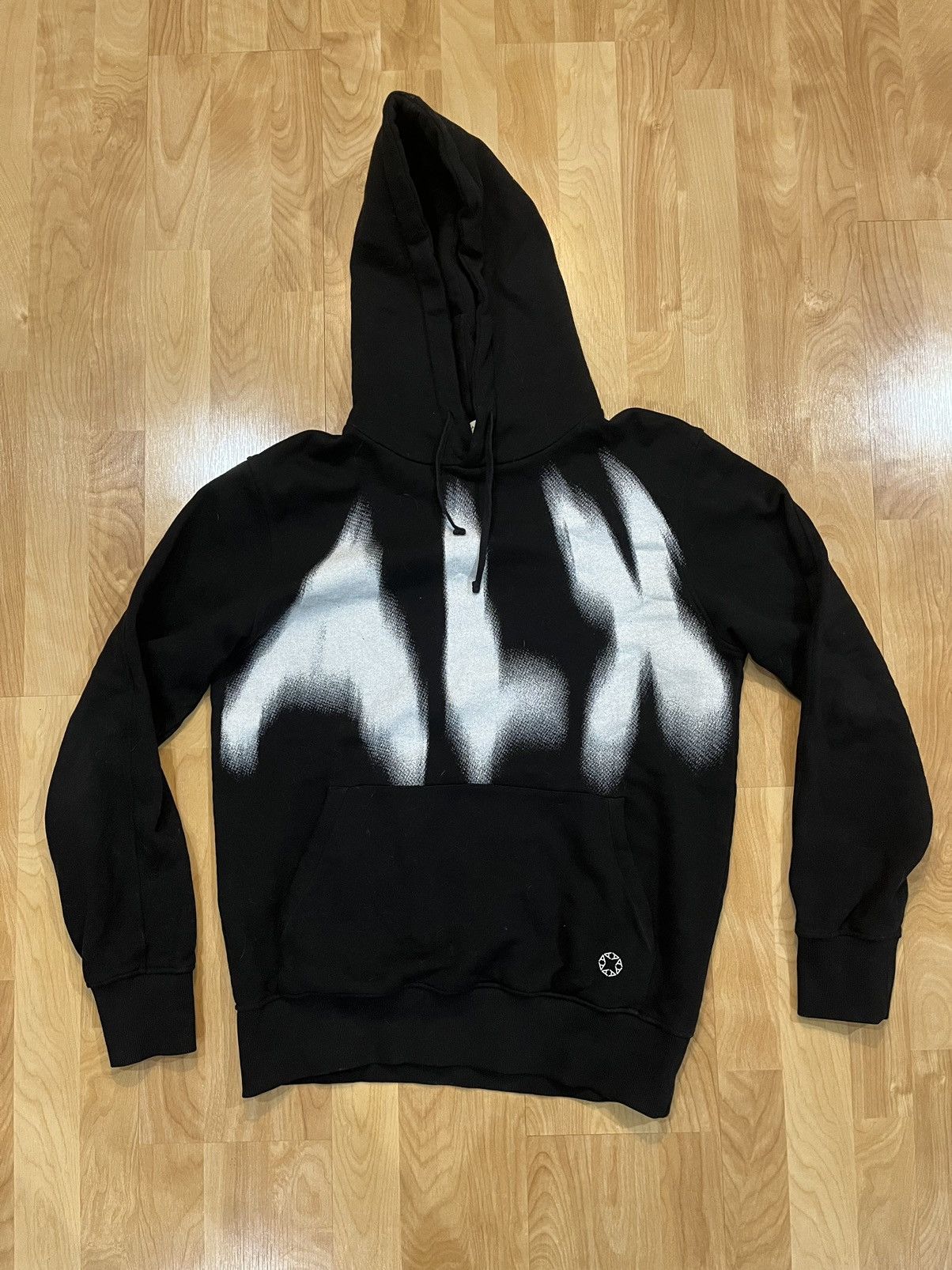 image of 1017 Alyx 9Sm x Alyx Black Phantom Hoodie, Men's (Size Medium)