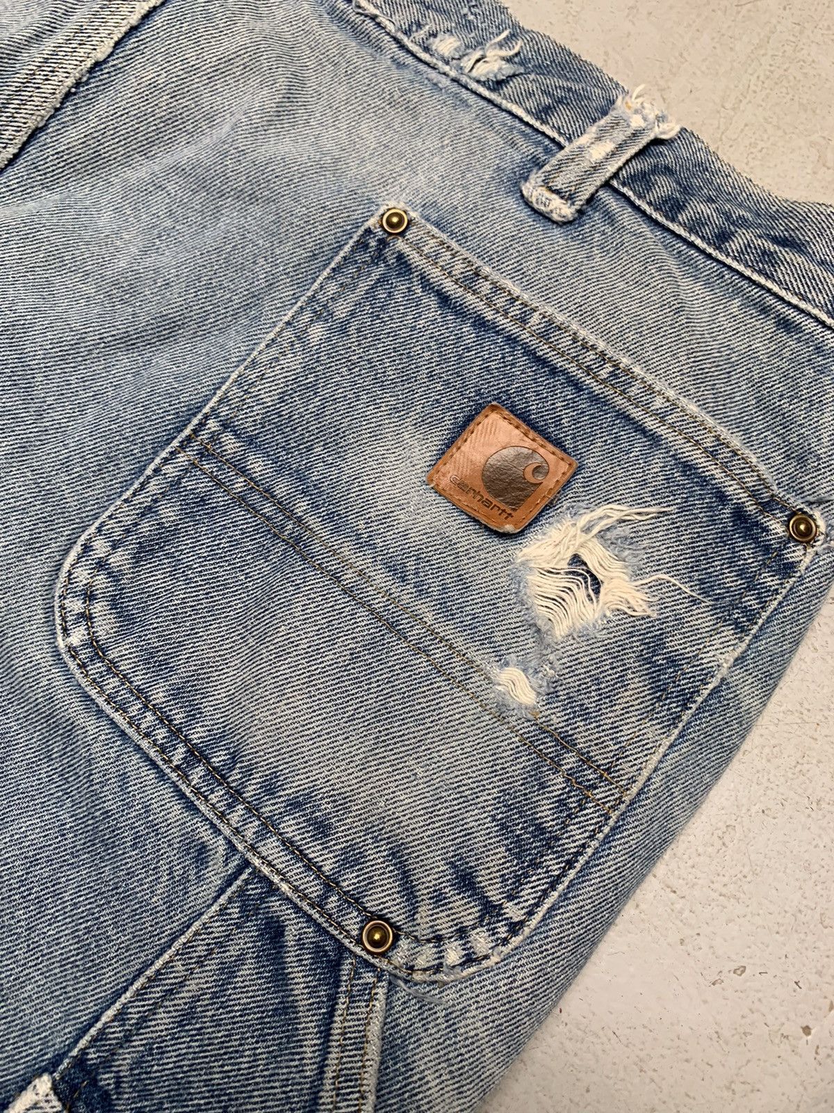 Carhartt Vintage carhartt double knee denim Size US 42 / EU 58 - 7 Thumbnail
