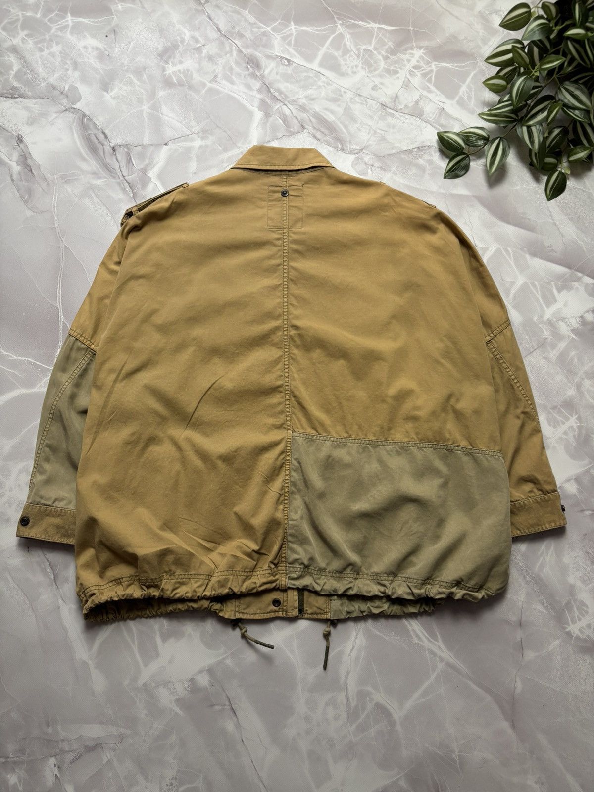 Diesel Diesel G-IVA-A Oversized Cape Fit Parka Batwing XXS(OS) Size ONE SIZE - 13 Thumbnail