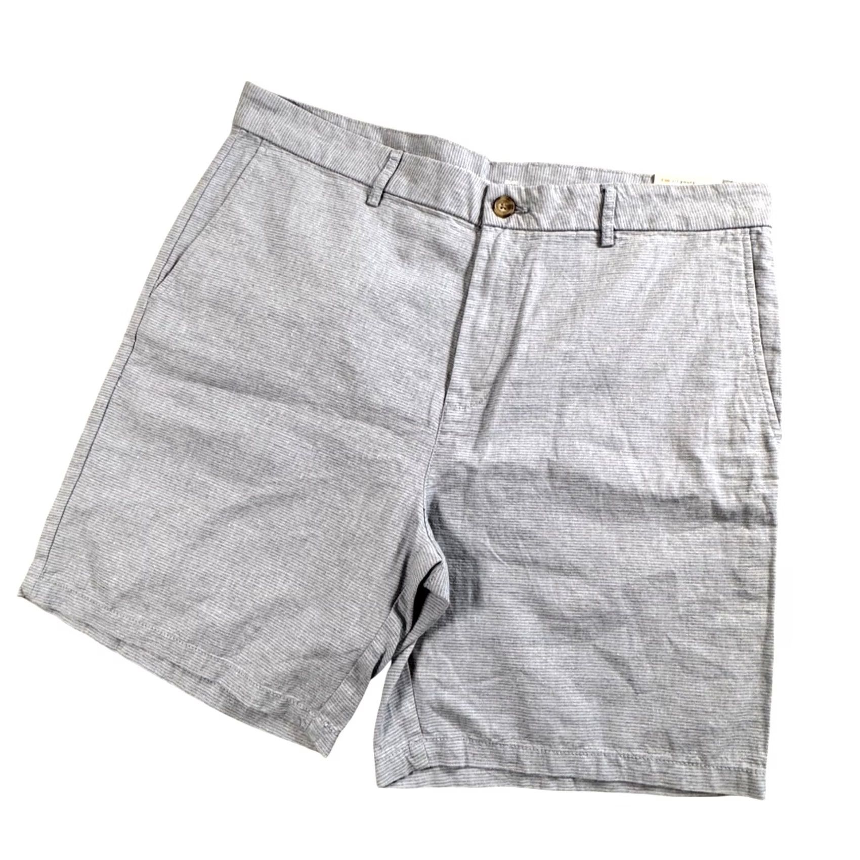 Old Navy Old Navy Slim Linen Blend Shorts Mens 38 Summer Preppy Casual Old Money NWT Size US 38 / EU 54 - 2 Thumbnail