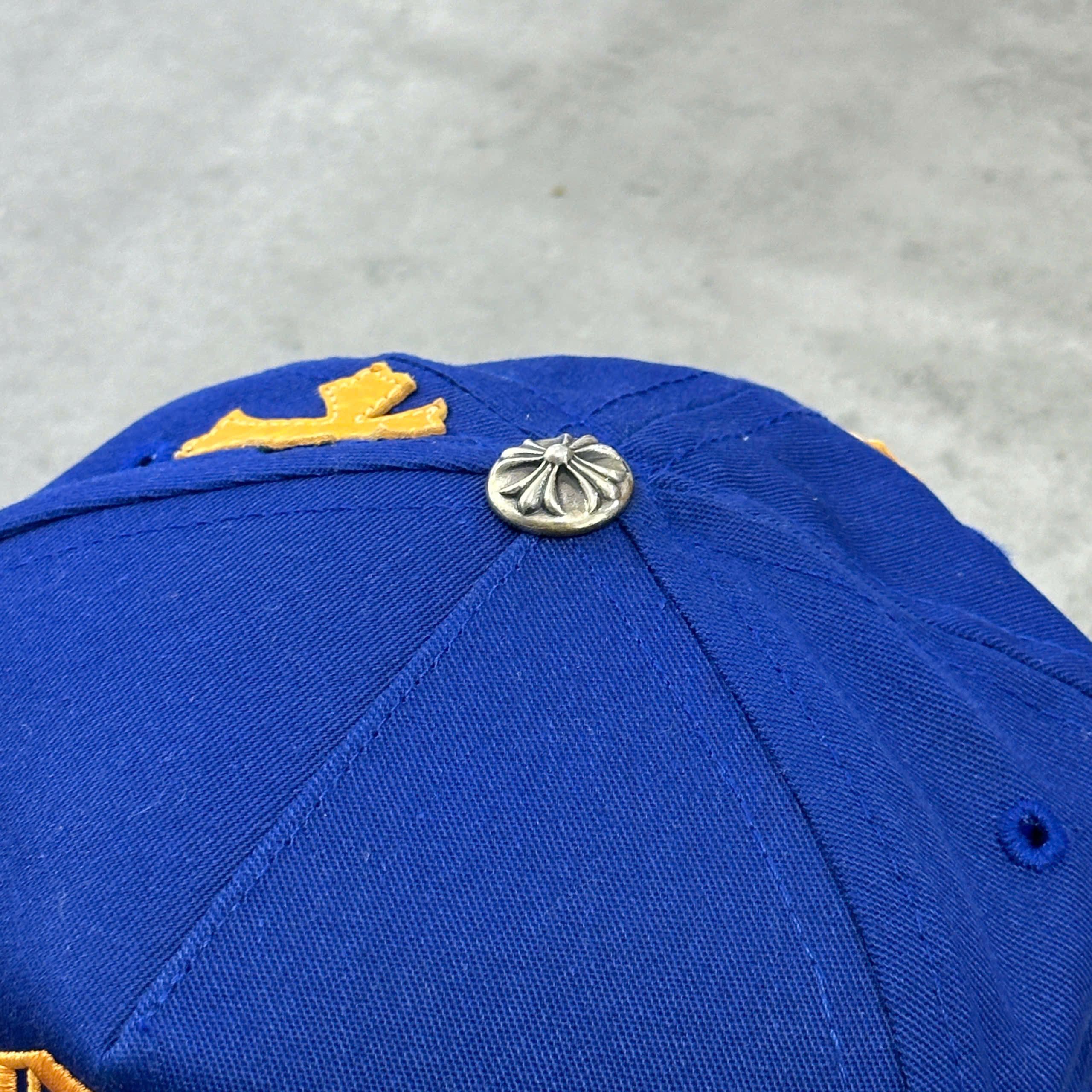 Chrome Hearts CHROME HEARTS Baseball Cap Cotton BLUE/ORANGE Size ONE SIZE - 6 Thumbnail