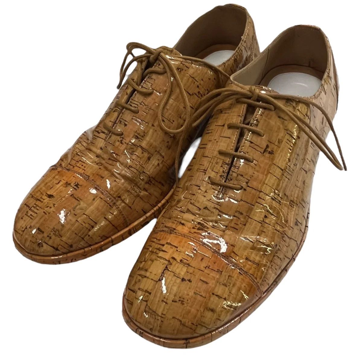 Maison Margiela Enamel Cork Straight Tip Shoes Size US 10 / IT 40 - 1 Thumbnail