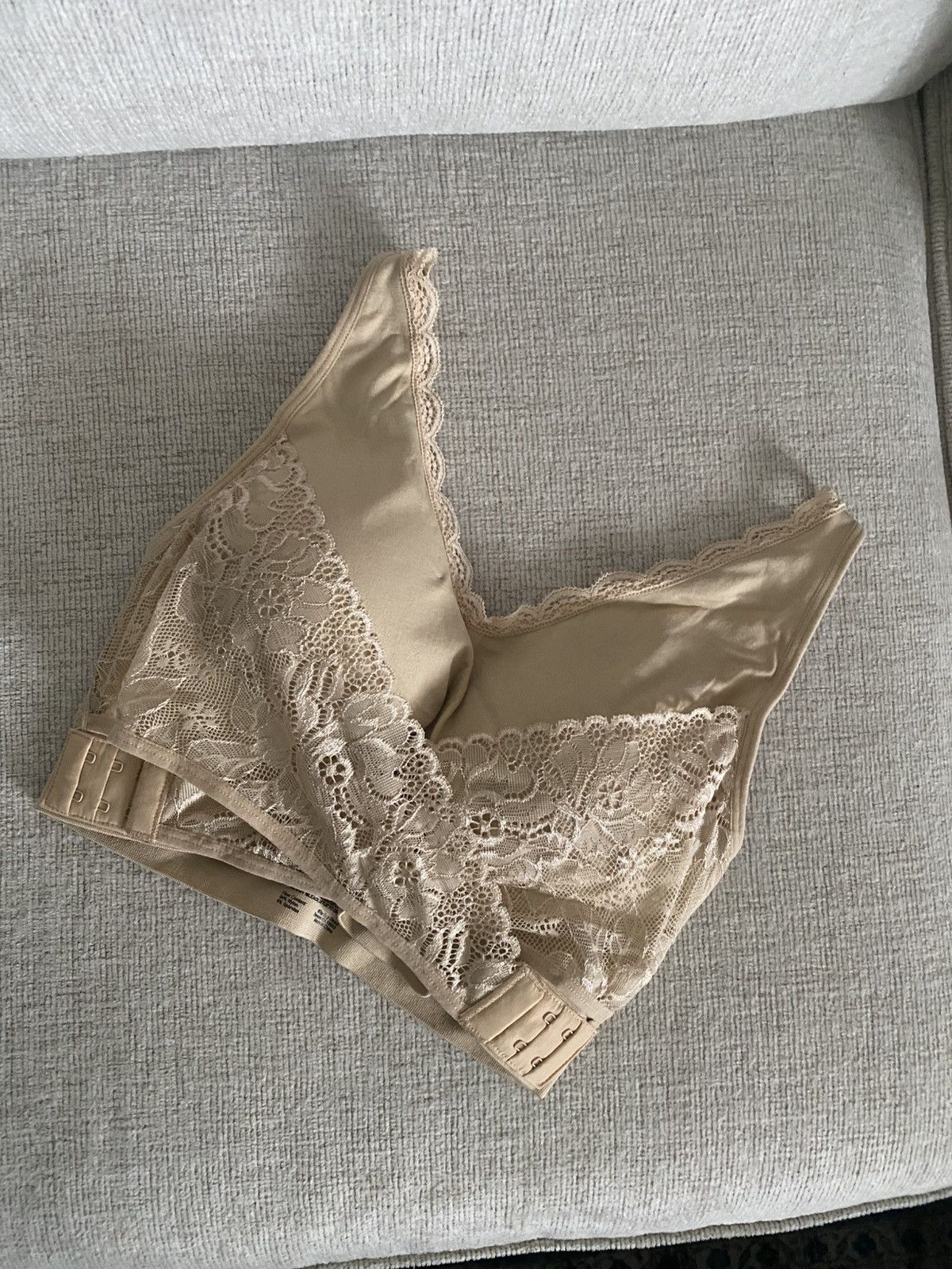 Other Beige Shaping Wireless Front Cross Side Buckle Lace L NWOT Size ONE SIZE - 3 Thumbnail