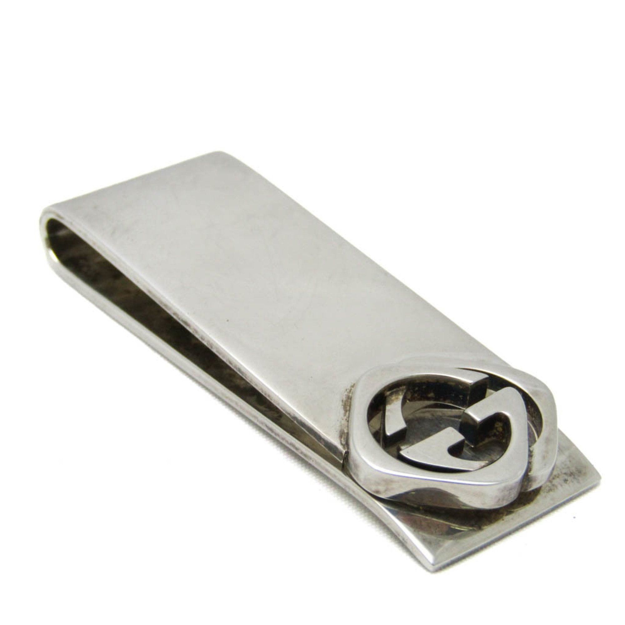 image of Gucci Double G Men's Silver 925 Money Clip Silver