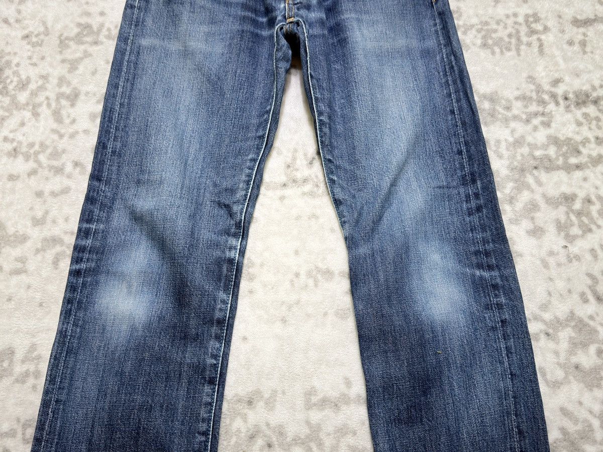 Japan Blue Japan Blue Jeans Selvedge Slim Fit Washed Whiskered Jeans Size US 29 - 6 Thumbnail