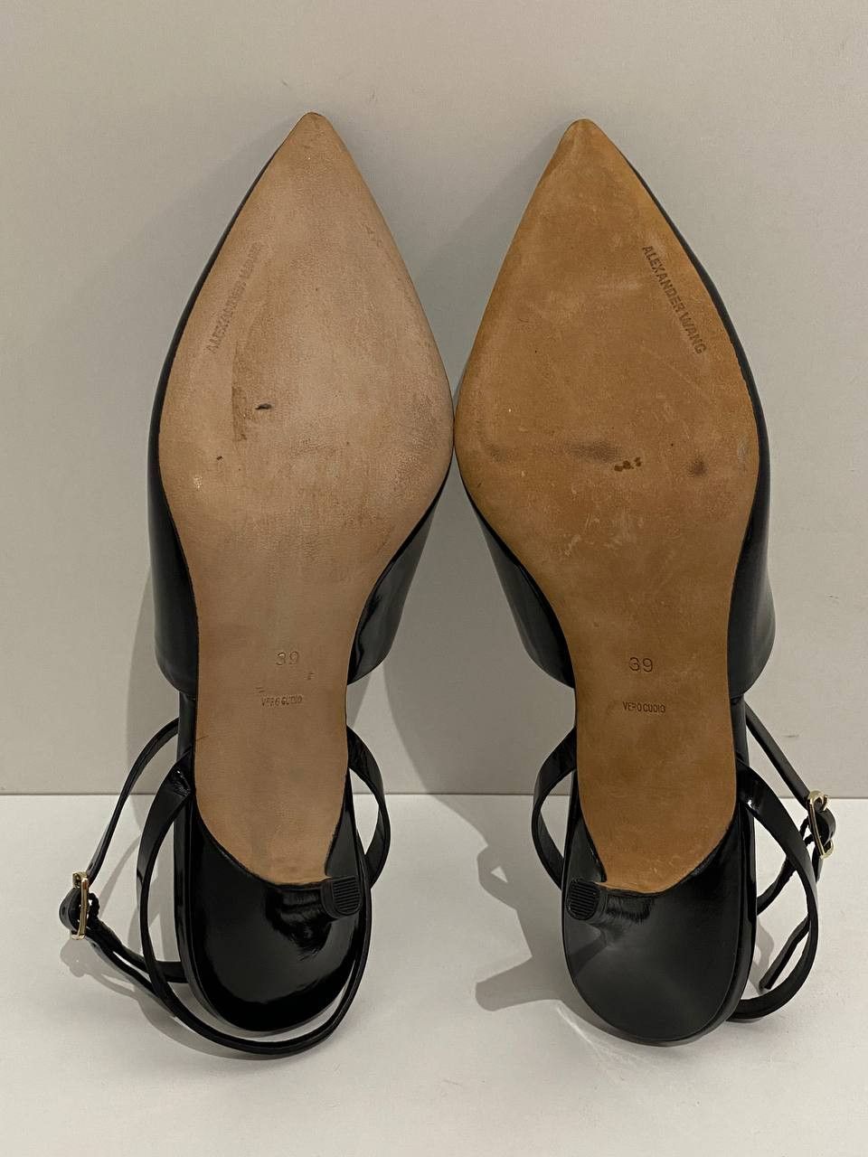 Alexander Wang Alexander Wang Lovisa Patent Leather Sling Back Pump Heels Size US 9 / IT 39 - 9 Thumbnail