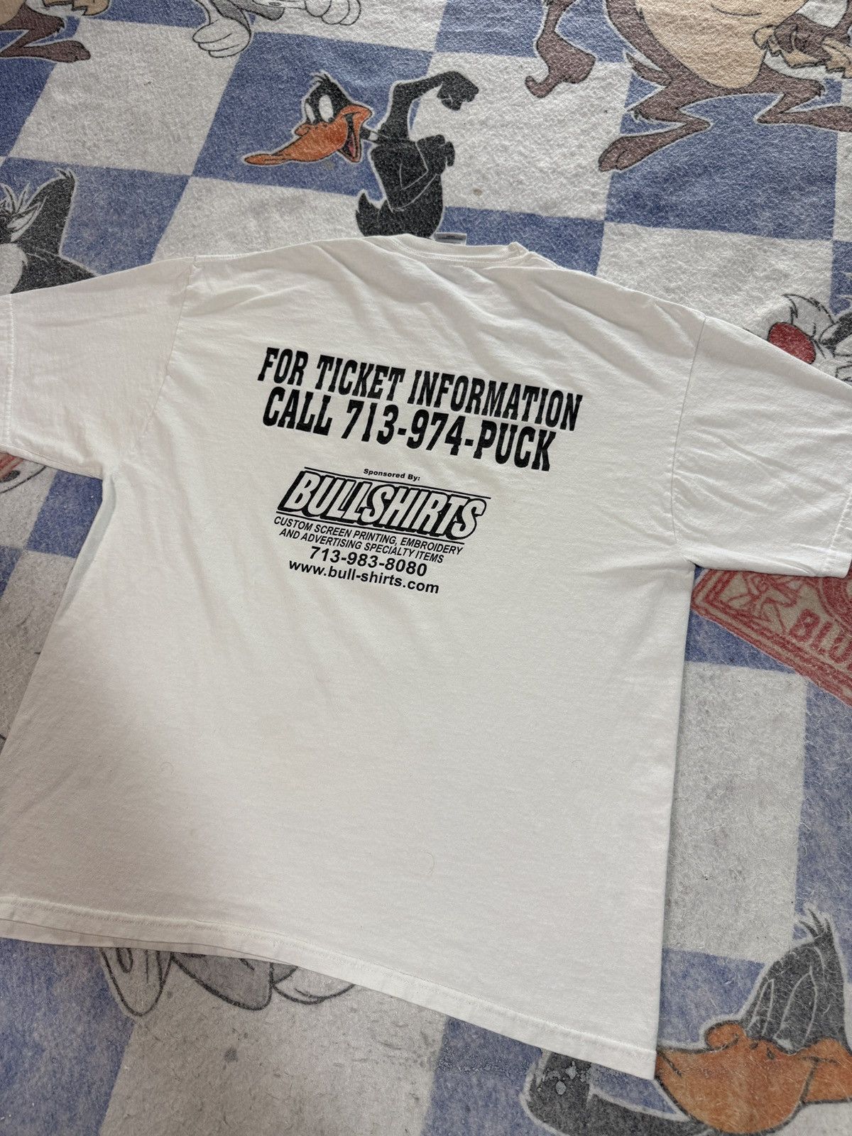 NHL Vintage houston aeros hockey tee Size US L / EU 52-54 / 3 - 4 Thumbnail