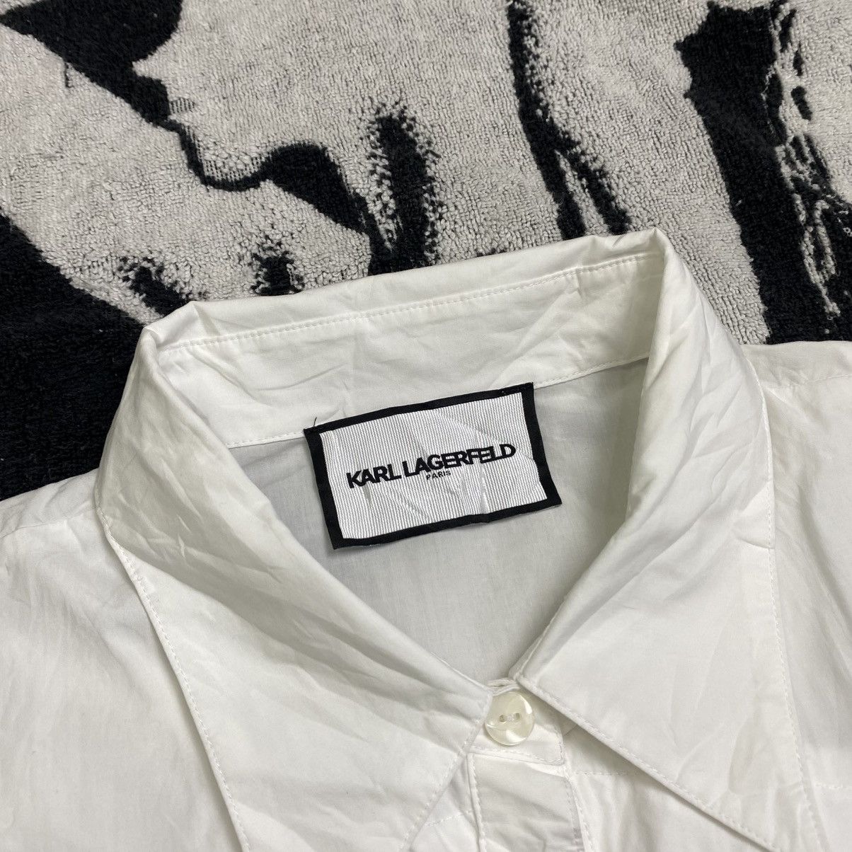 Karl Lagerfeld Karl Lagerfeld Paris button shirt good design Size M / US 6-8 / IT 42-44 - 5 Thumbnail