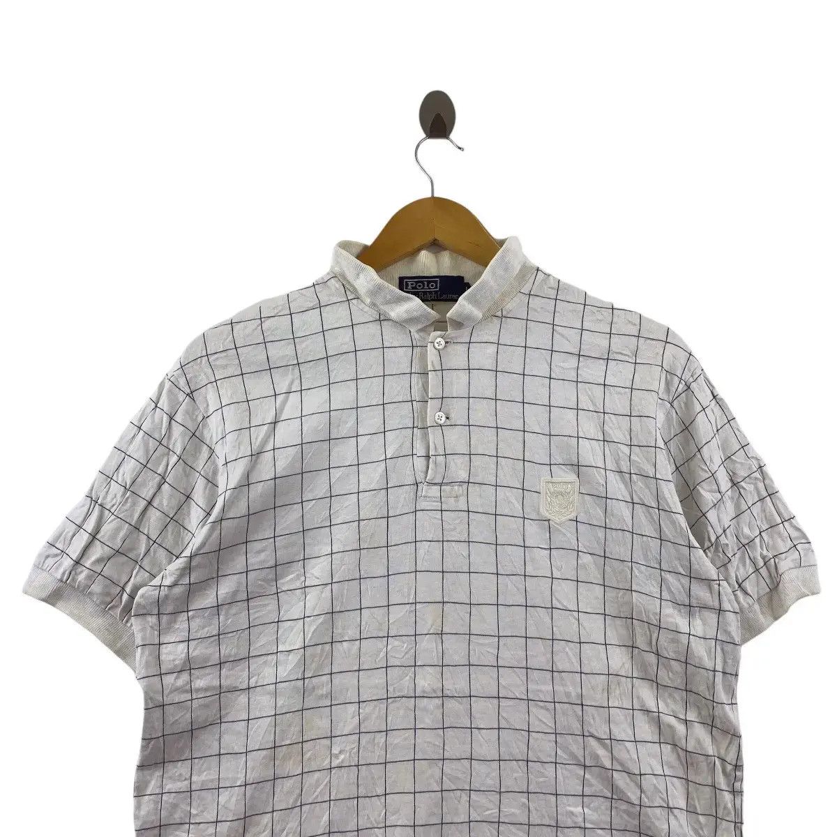 Polo Ralph Lauren Vintage 90’ POLO RALPH LAUREN Cookie Logo Polo Tee Shirt Size US L / EU 52-54 / 3 - 3 Thumbnail