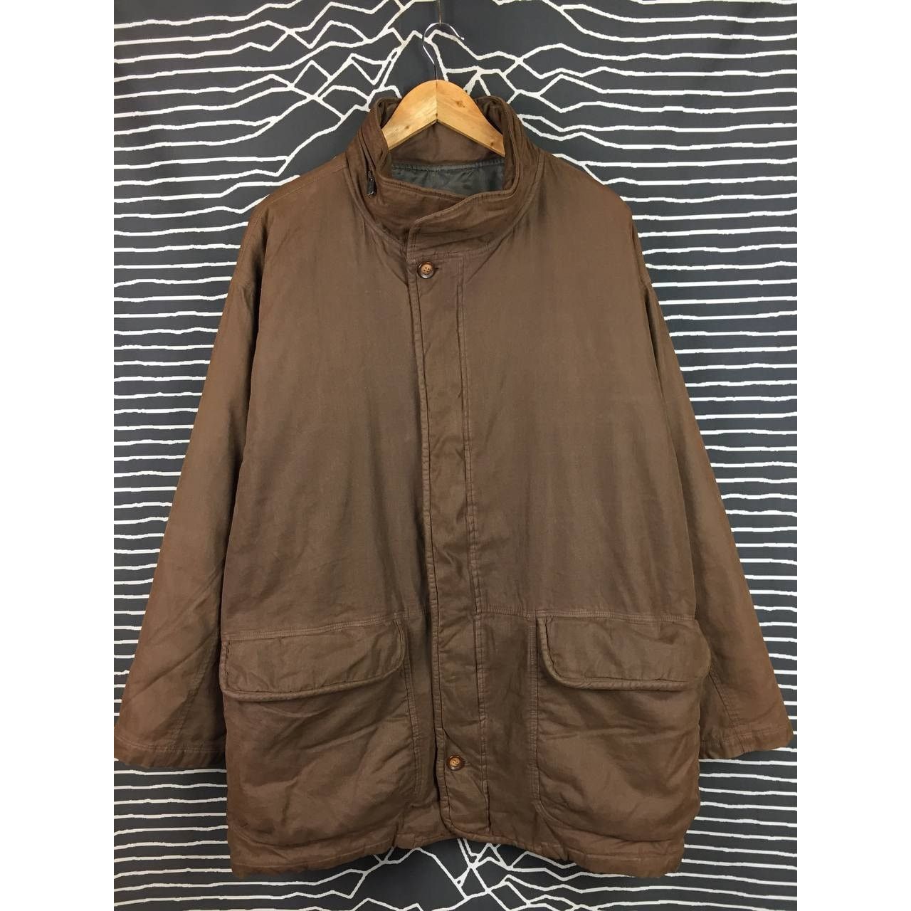 Adolfo Dominguez × Vintage Adolfo Dominguez Brown Utility Field Coat Size 48 Size US M / EU 48-50 / 2 - 1 Thumbnail