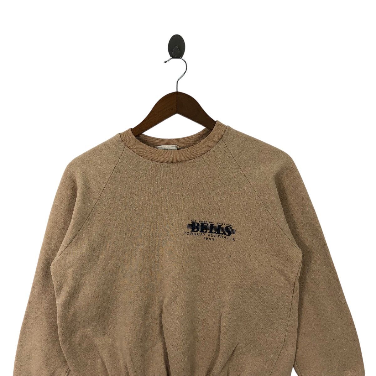 Quiksilver × Rip Curl × Vintage Vintage 1983 The SURFING FESTIVAL BELLS Crewneck Sweatshirt Size S / US 4 / IT 40 - 4 Thumbnail