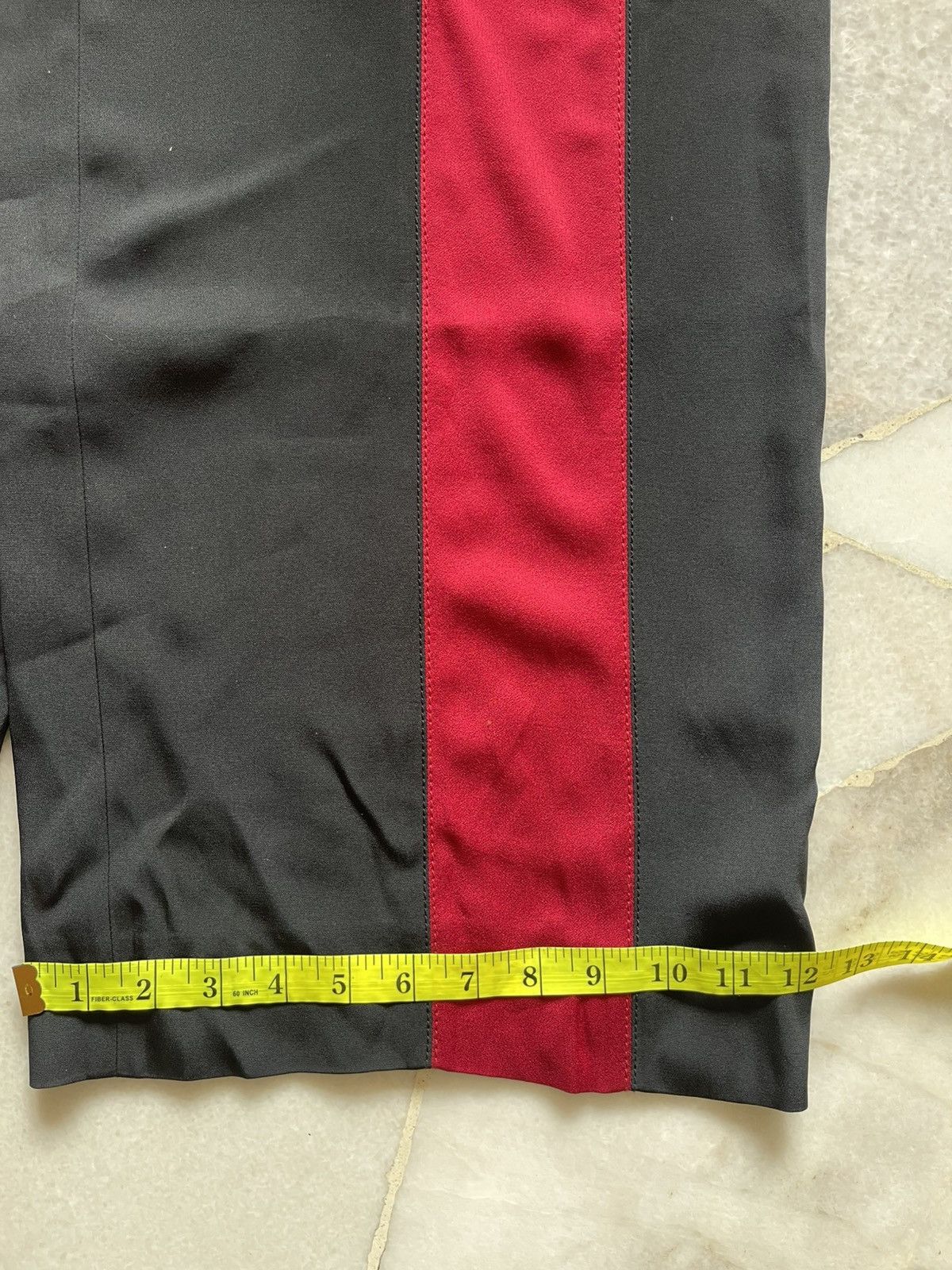 Marni Deathstock SS19 Marni Red Stripe Trousers Pants Size 30" / US 8 / IT 44 - 10 Thumbnail