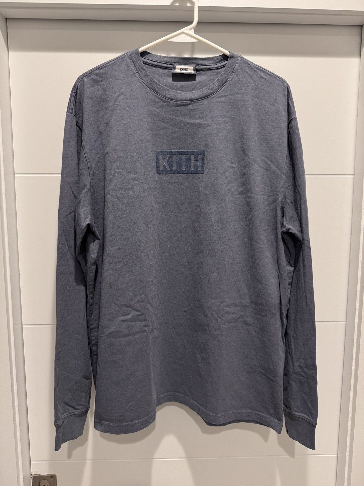 Kith Kith Loyalty Exclusive Box Logo LS Elevation Blue Tee Size M Size US M / EU 48-50 / 2 - 1 Thumbnail