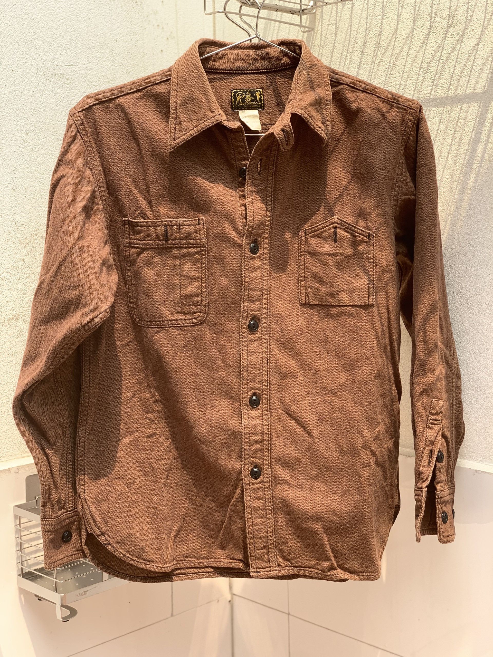 Cushman Cushman herringbone work shirt Size US M / EU 48-50 / 2 - 1 Thumbnail