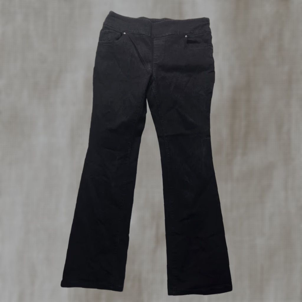 Vintage VINTAGE The Pioneer Woman Black Ankle Pants Stretch Women's L Large Pants Adult Women Black Stretch 90s? Size 36" / US 14 / IT 50 - 1 Thumbnail
