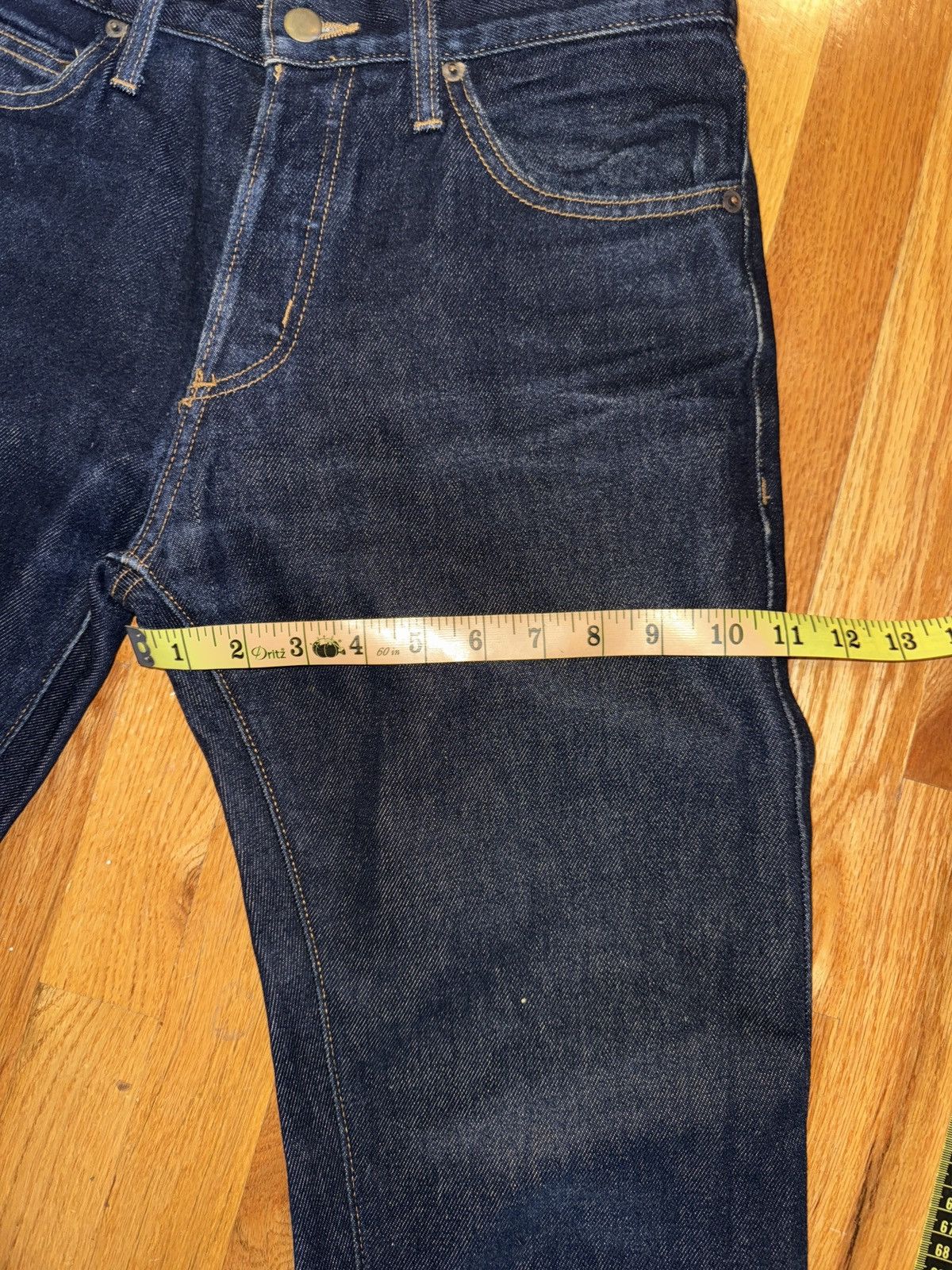 American Apparel American Apparel High Waisted Dark Denim Size 30 Size US 30 / EU 46 - 7 Thumbnail