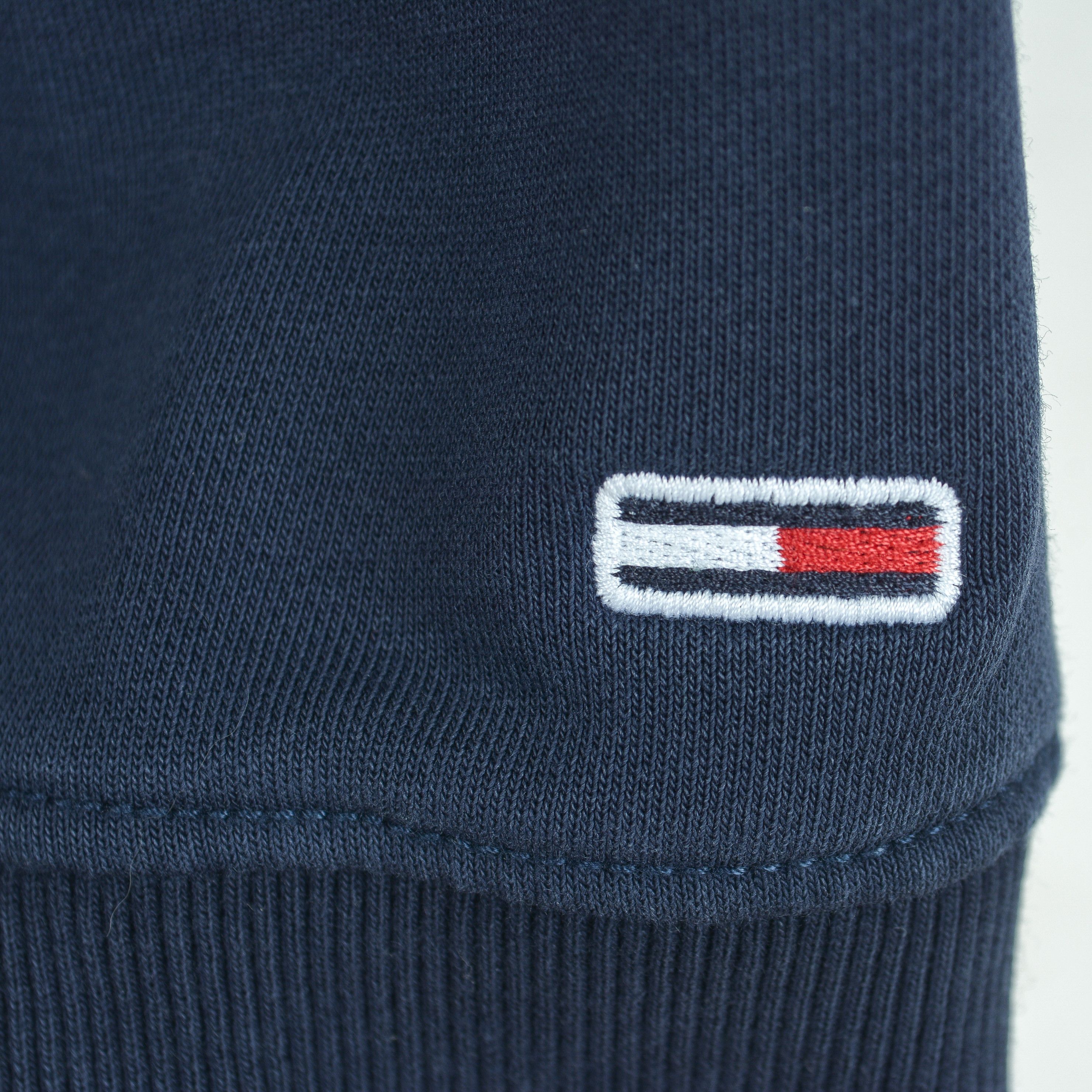 Tommy Hilfiger Logo Navy Cotton Hoodie Sweatshirt Pullover Jumper Sweater Size US S / EU 44-46 / 1 - 4 Thumbnail