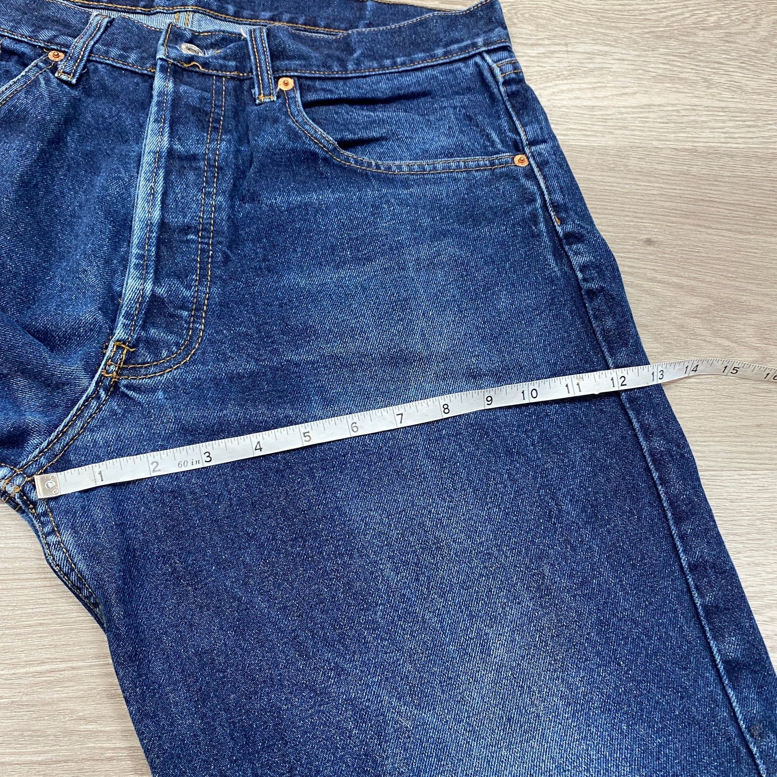 Levi's × Vintage VTG 90s Levi's 501 XX Straight Leg Jeans 36x30 Made in USA Size US 36 / EU 52 - 6 Thumbnail