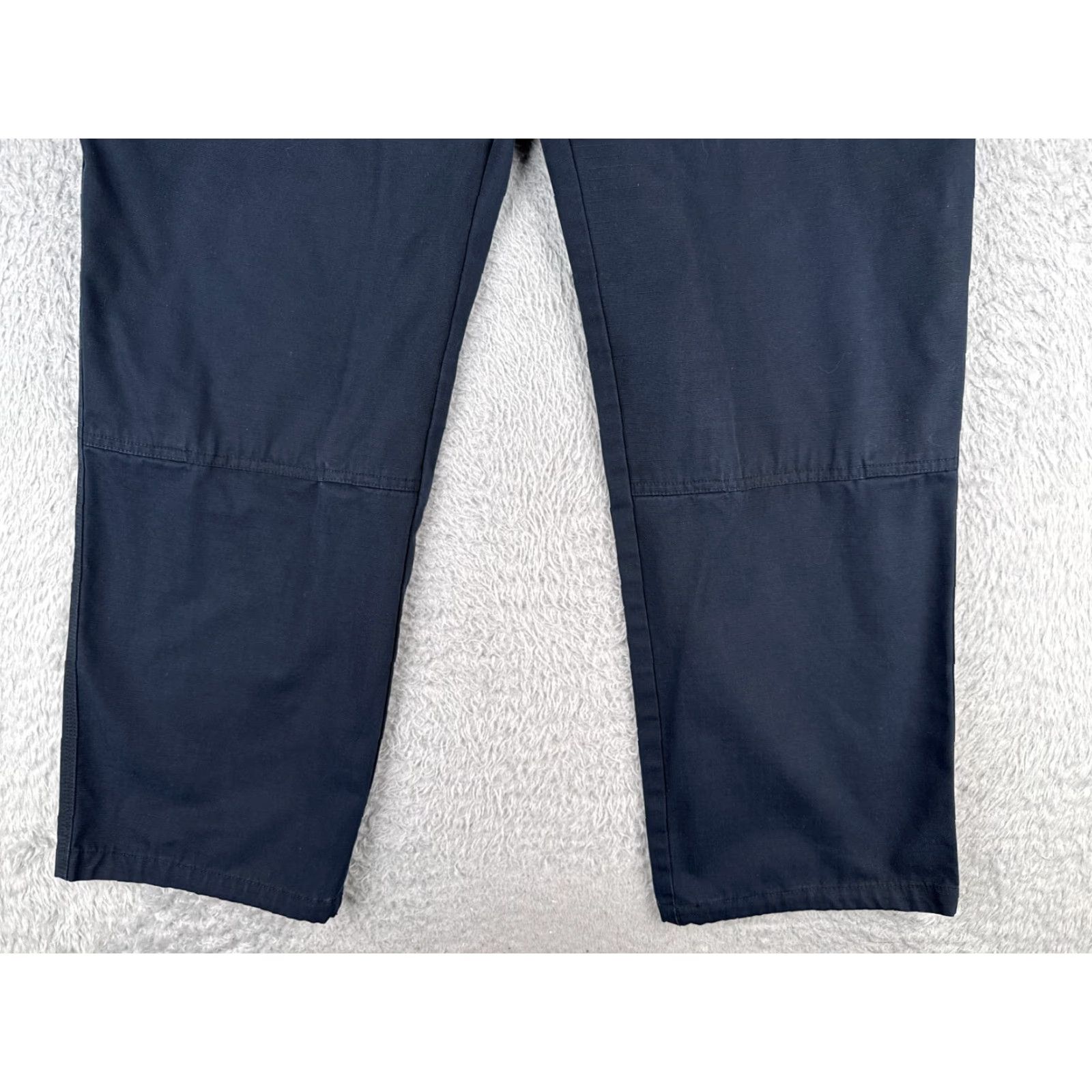 Vintage 5.11 Tactical Pants Mens Large Blue Cargo Rip-Stop Fabric Double Knee Gusset 31" Size US 33 - 2 Thumbnail