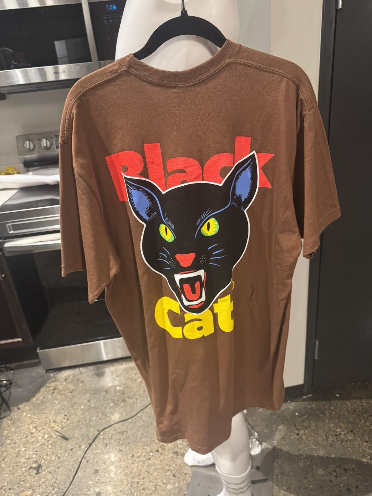 Supreme Supreme Black Cat Tee Size US L / EU 52-54 / 3 - 2 Thumbnail