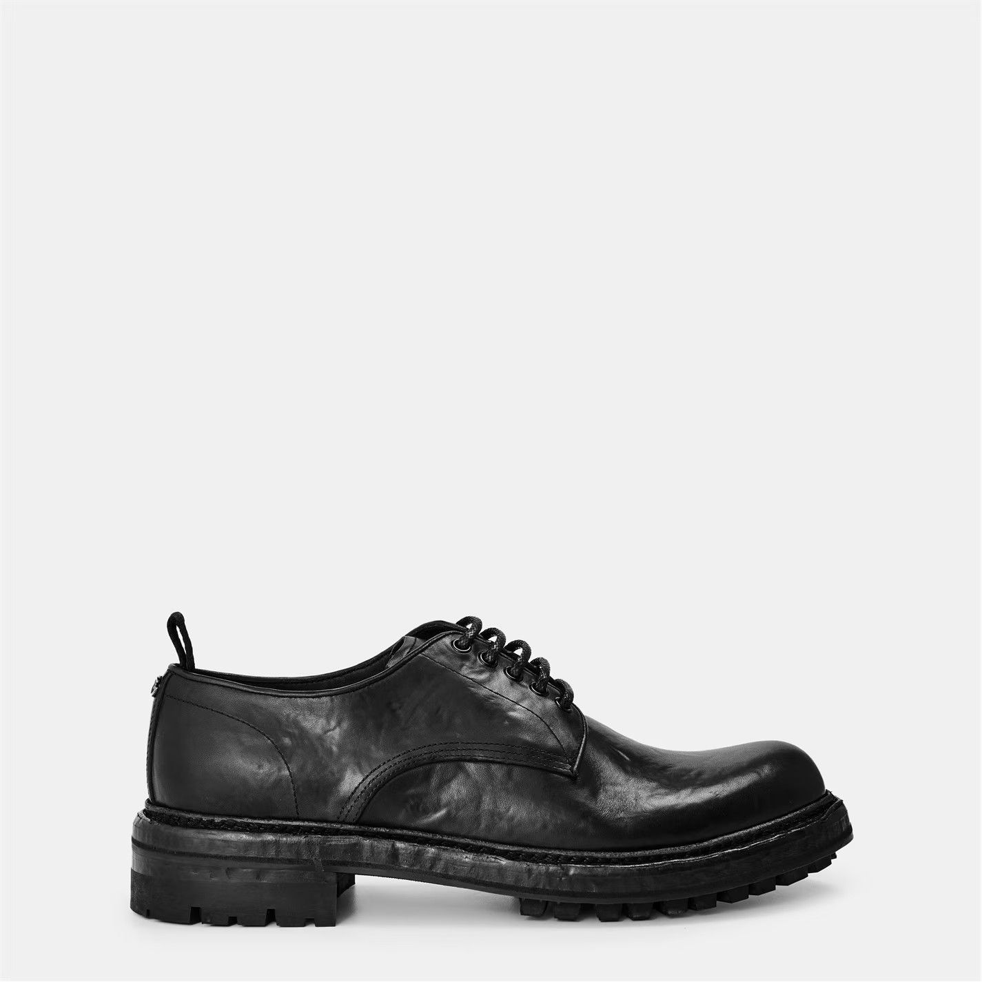 Dolce & Gabbana o1g2r1mq0426 Lace-Up Derby Shoes in Nero Size US 9 / EU 42 - 1 Thumbnail