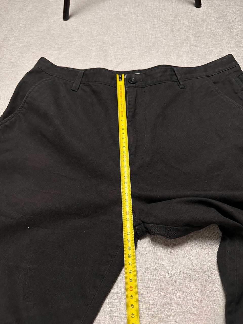 Helmut Lang Helmut Lang Black Side Adjuster Trousers Raw Hem Pants Size US 34 / EU 50 - 21 Thumbnail