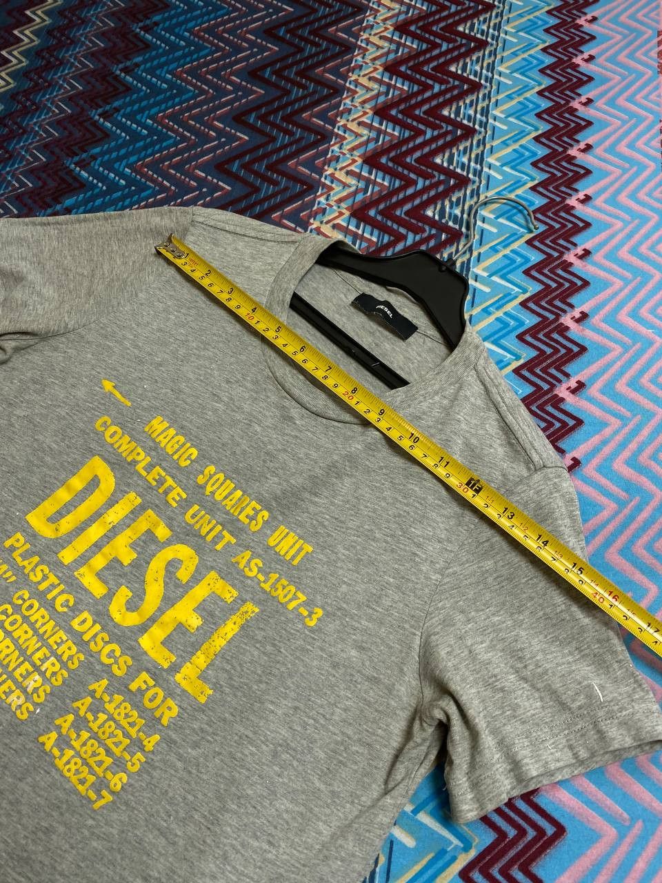 Diesel × Vintage VINTAGE Y2K DIESEL BIG LOGO AVANTGARDE TEE ARCHIVE STYLE Size M / US 6-8 / IT 42-44 - 6 Thumbnail