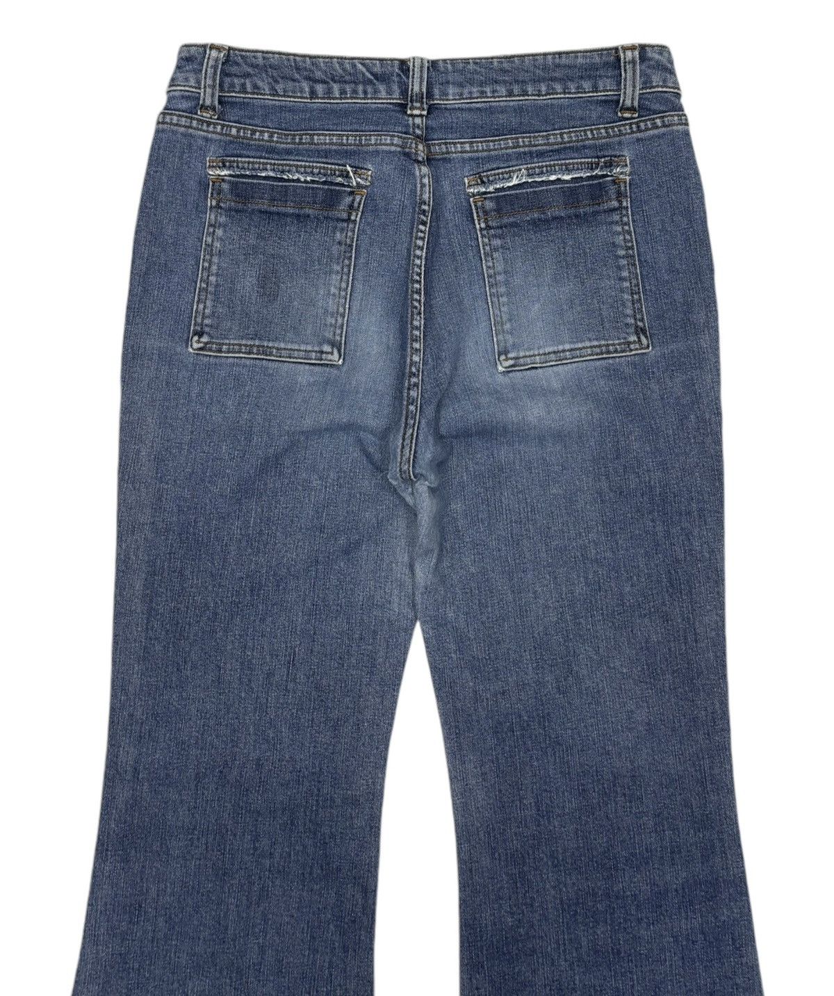 If Six Was Nine FLARE💥90s Style Vintage Flared Jeans Bush Pants Ru Jeans Size US 29 - 6 Thumbnail