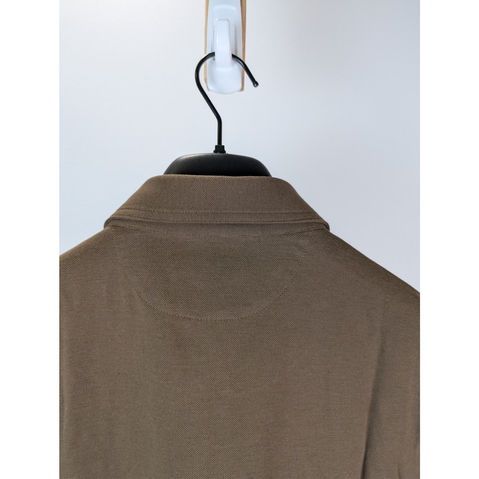 Tom Ford o1rshd1 Cotton Pique Polo Shirt in Brown Size US M / EU 48-50 / 2 - 15 Thumbnail